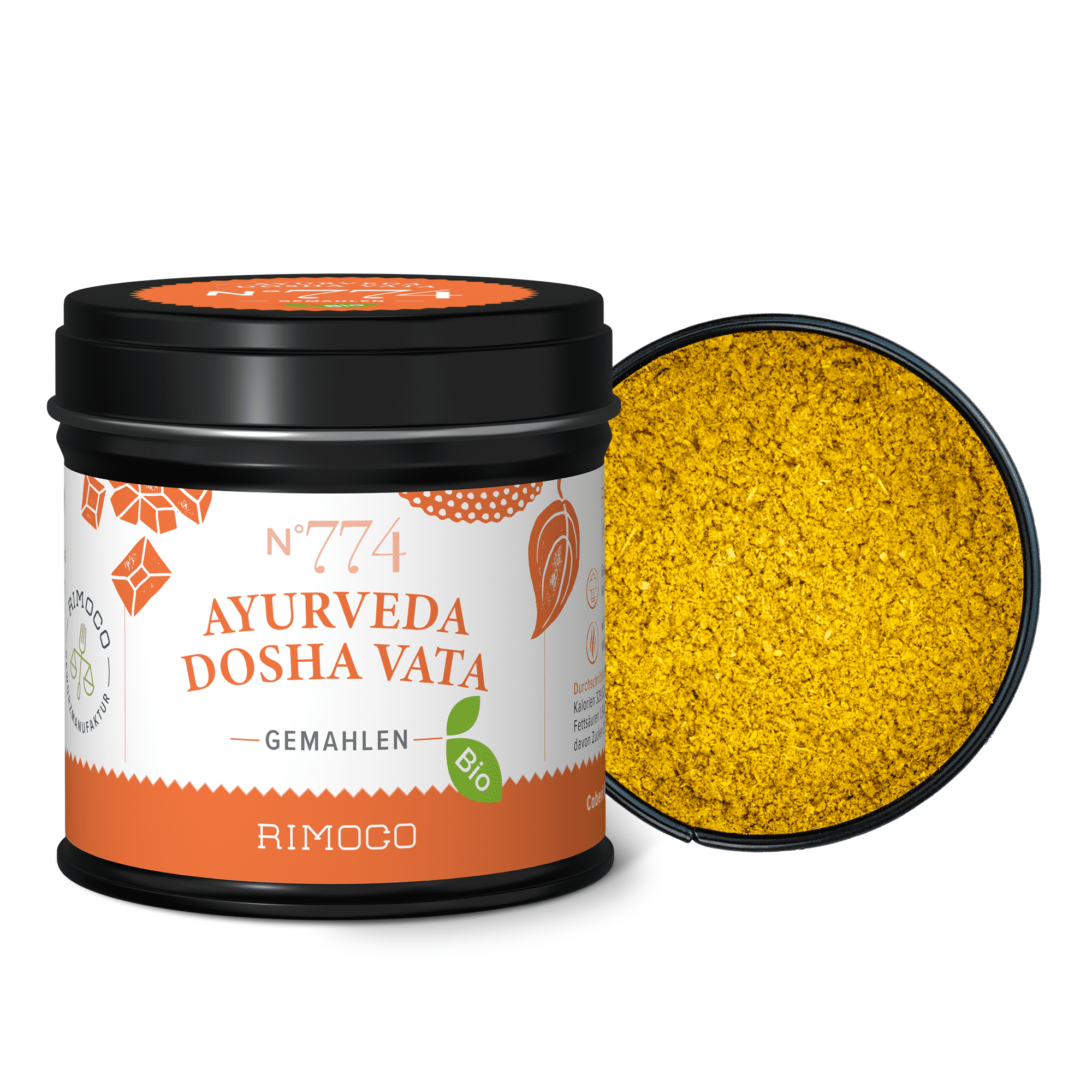 Bio Ayurveda Dosha Vata Gewürz