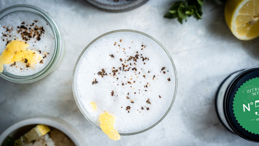 Zitronensorbet mit Prosecco | Sgroppino al limone