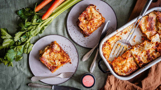 Italienische Lasagne Bolognese