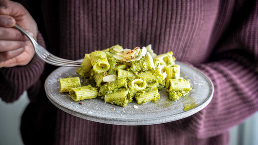 Pasta mit Chili-Brokkoli-Sauce