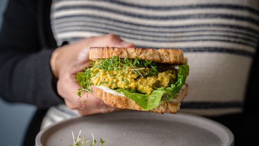 Veganer Eiersalat mit Kala Namak