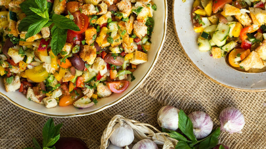 Italienischer Brotsalat – Panzanella 