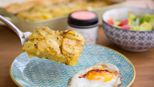 Kartoffelgratin mit Café de Paris