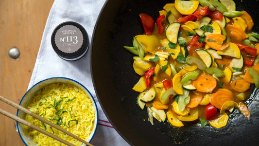 Süß-saures Gemüseragout