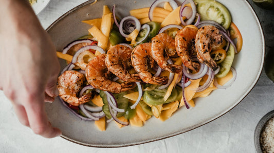 Cajun Garnelen Rezept mit Mangosalat