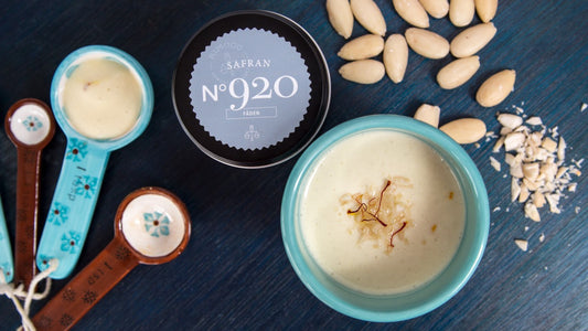 Safran Kardamom Lassi Getränk