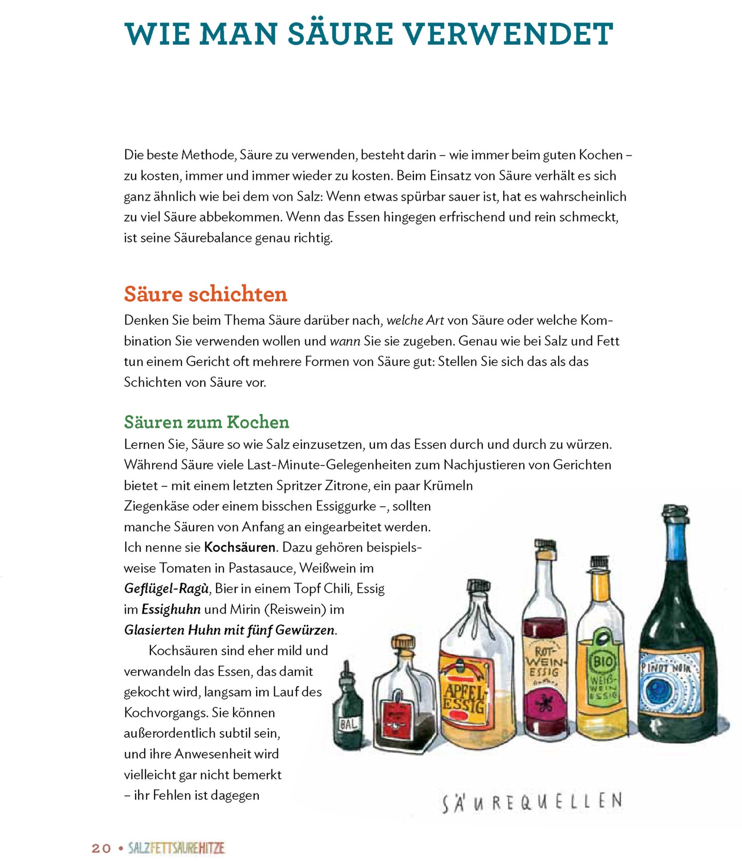 Salz Fett Säure Hitze - Das Kochbuch