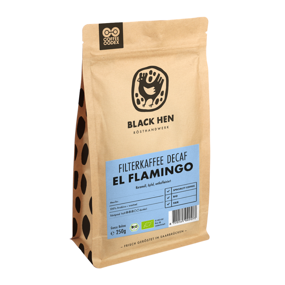 Bio Kaffee entkoffeiniert EL FLAMINGO