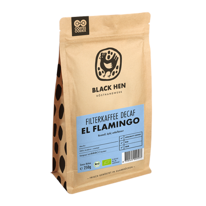 Bio Kaffee entkoffeiniert EL FLAMINGO
