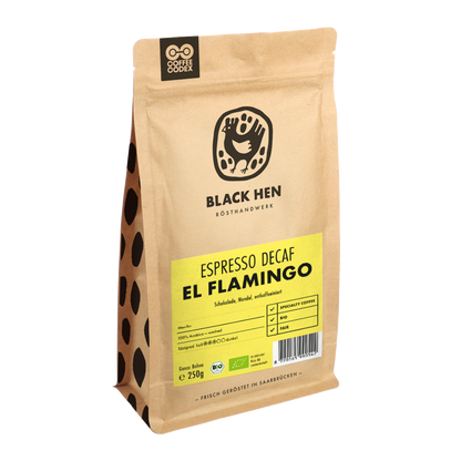 Bio Espresso entkoffeiniert EL FLAMINGO