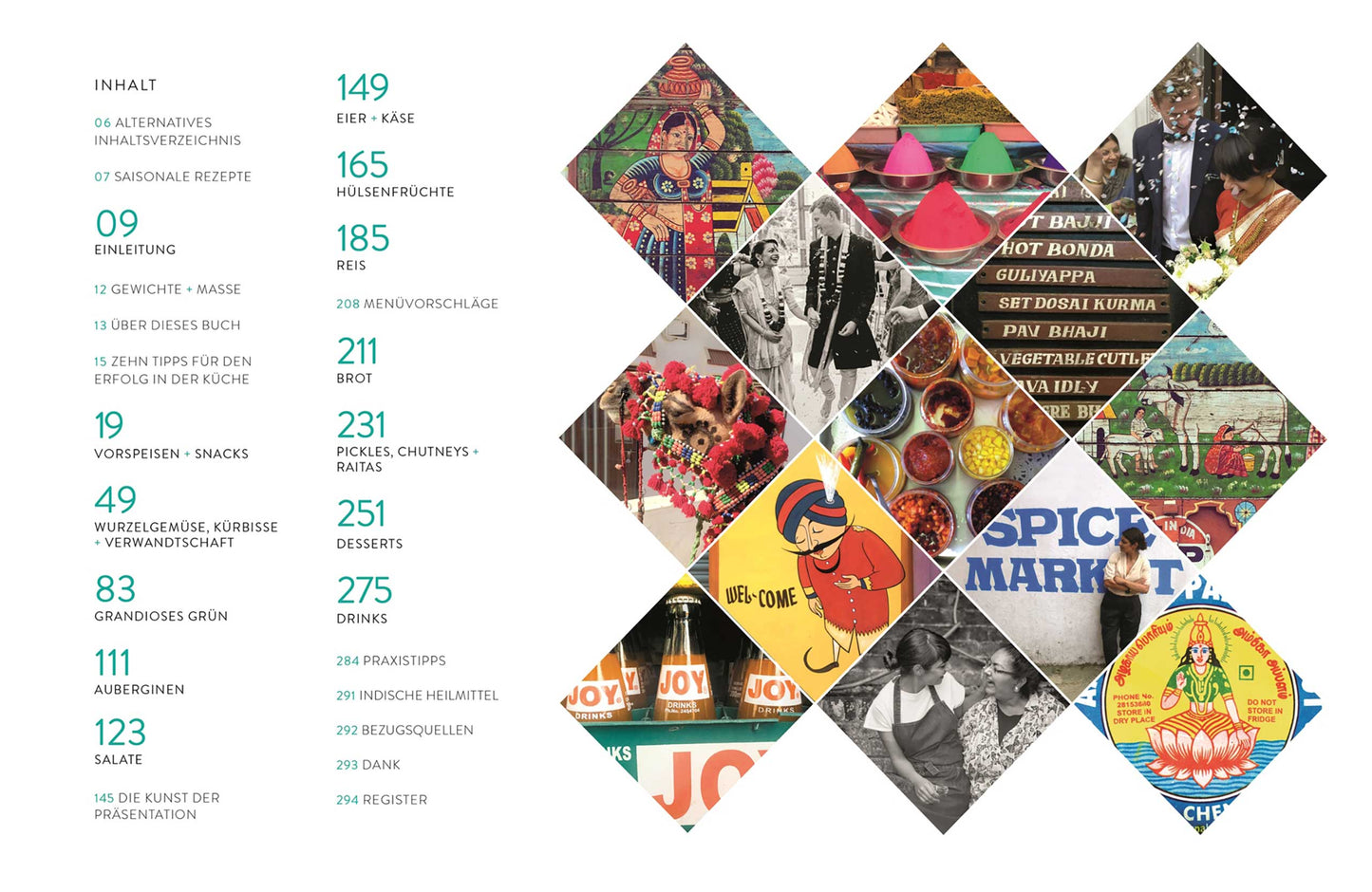 Geschenkset Indisch Vegetarisch