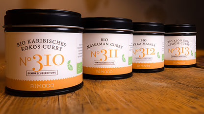 Bio Curry Gewürz-Set N°1