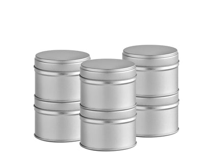 12er Pack der kleinen Gewürzdosen mit extra Aromadeckel inkl. 12 Etiketten