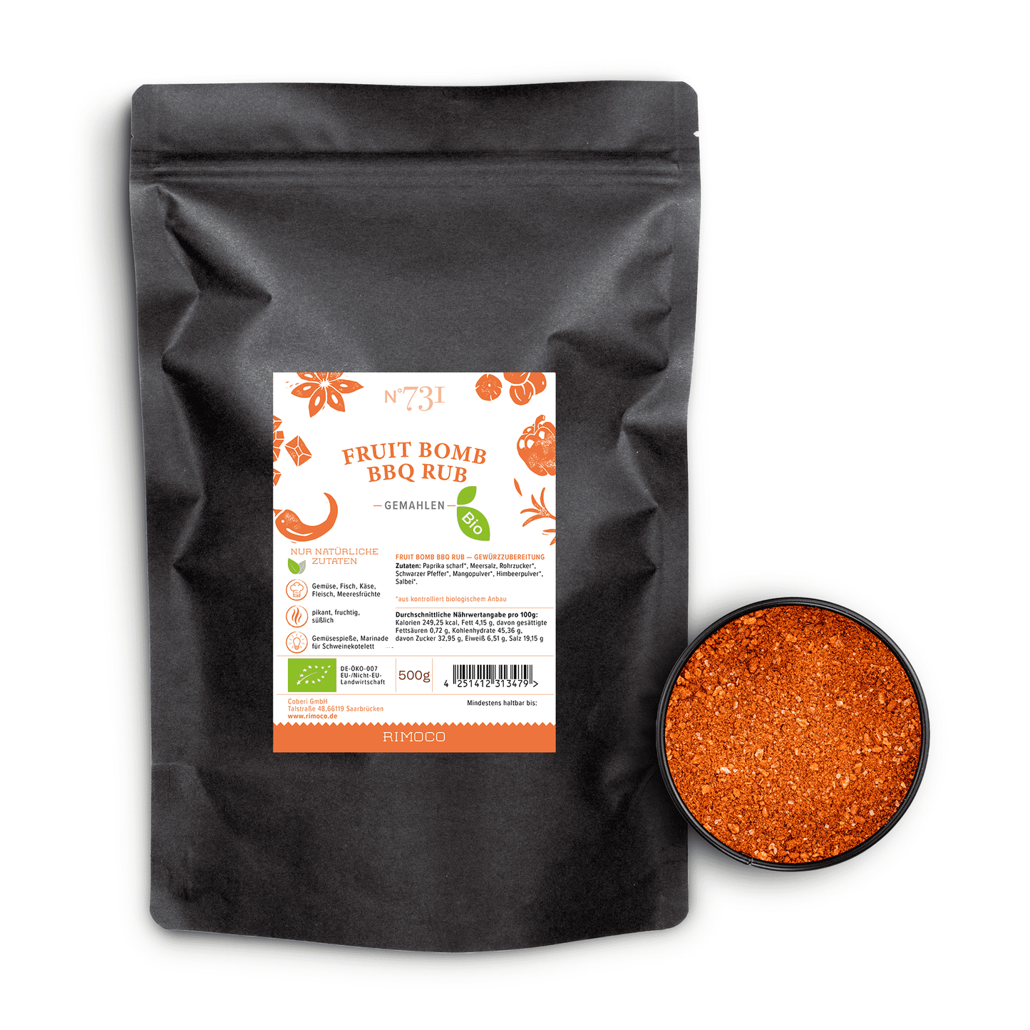 Bio Fruit Bomb BBQ Rub