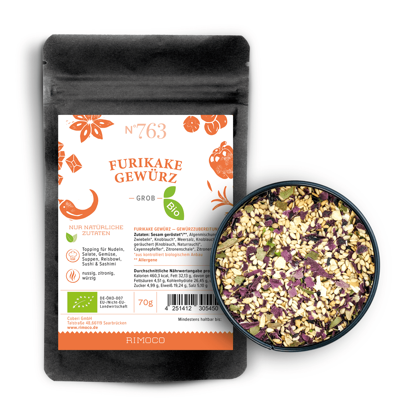 Bio Furikake Gewürz