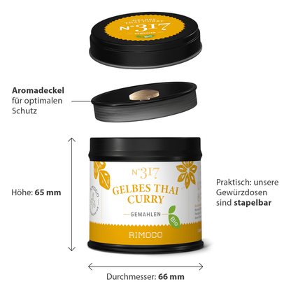 Bio Gelbes Thai Curry