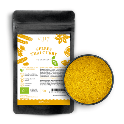 Bio Gelbes Thai Curry