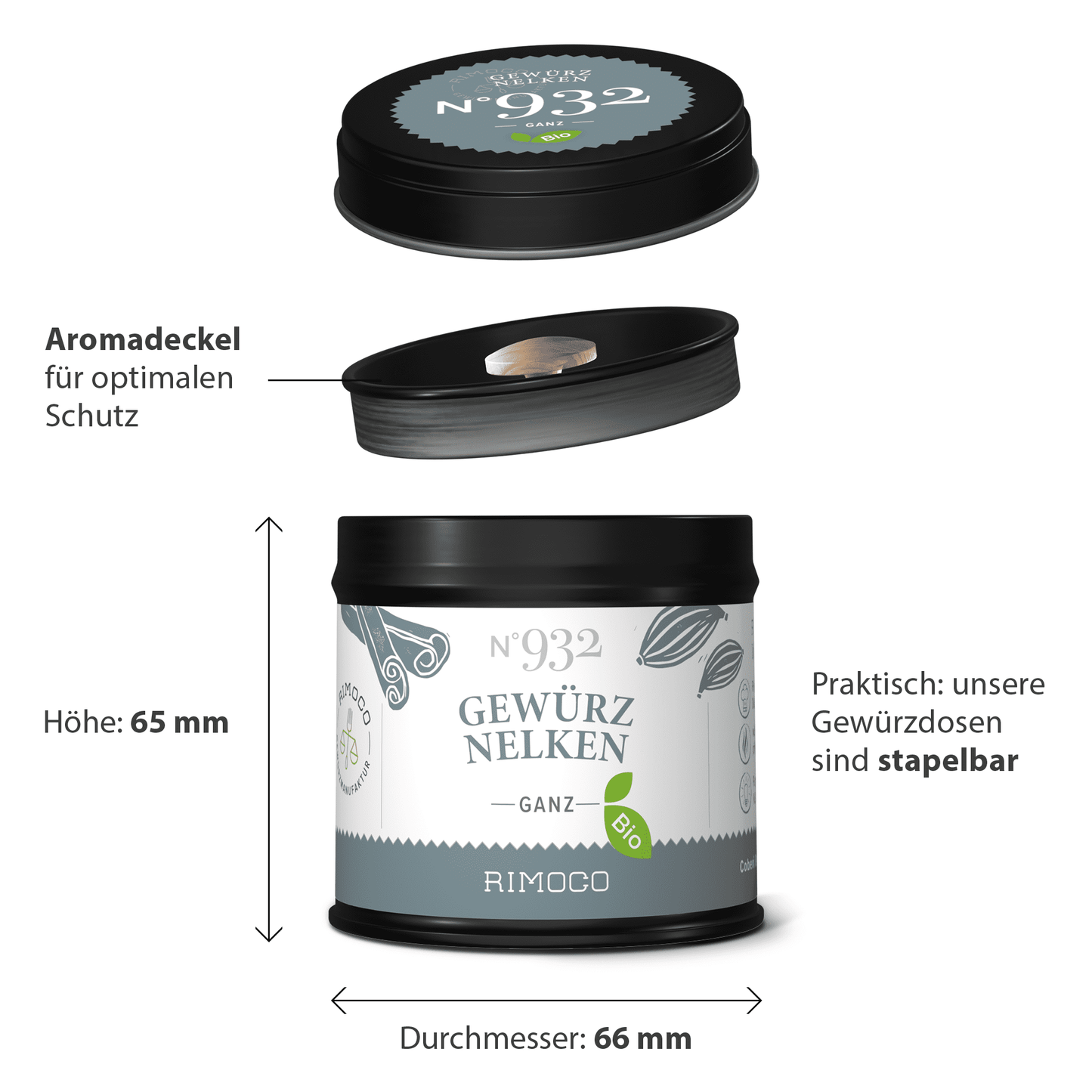 Bio Gewürznelken ganz