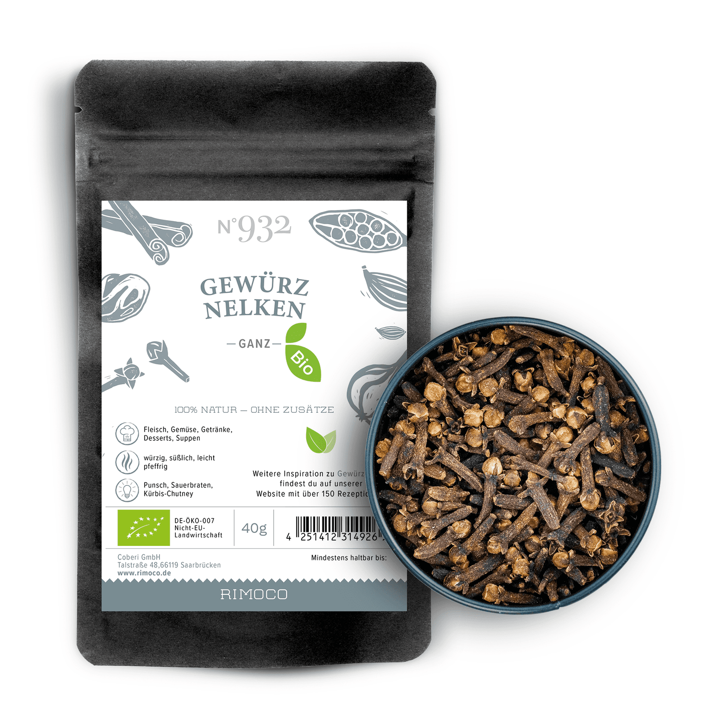 Bio Gewürznelken ganz