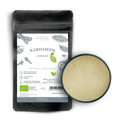 Bio Kardamom gemahlen