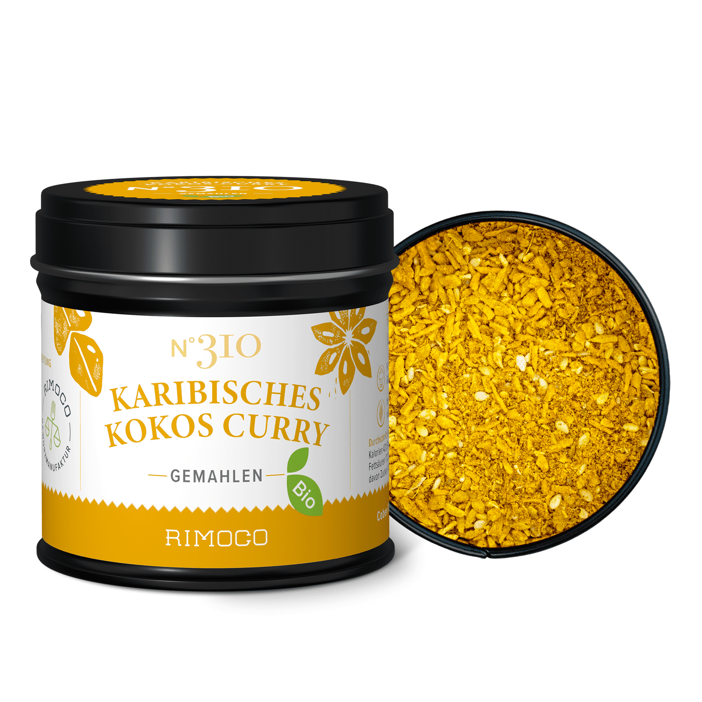 Bio Karibisches Kokos Curry