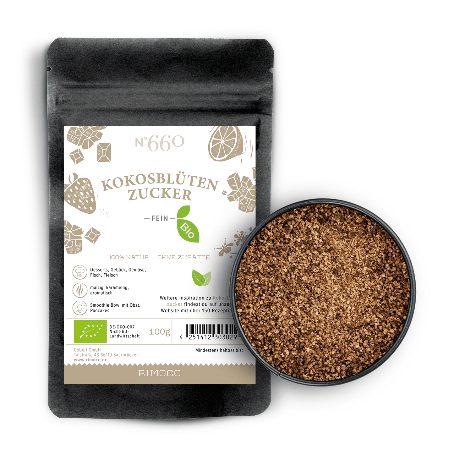 Bio Kokosblütenzucker