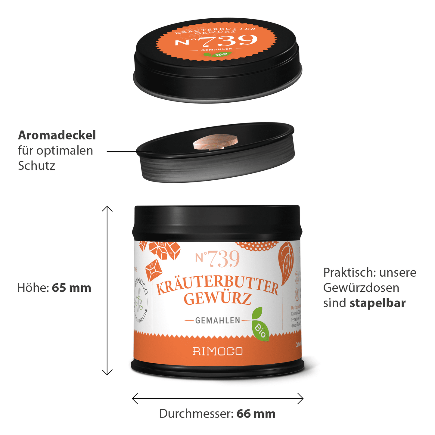 Bio Kräuterbutter Gewürz
