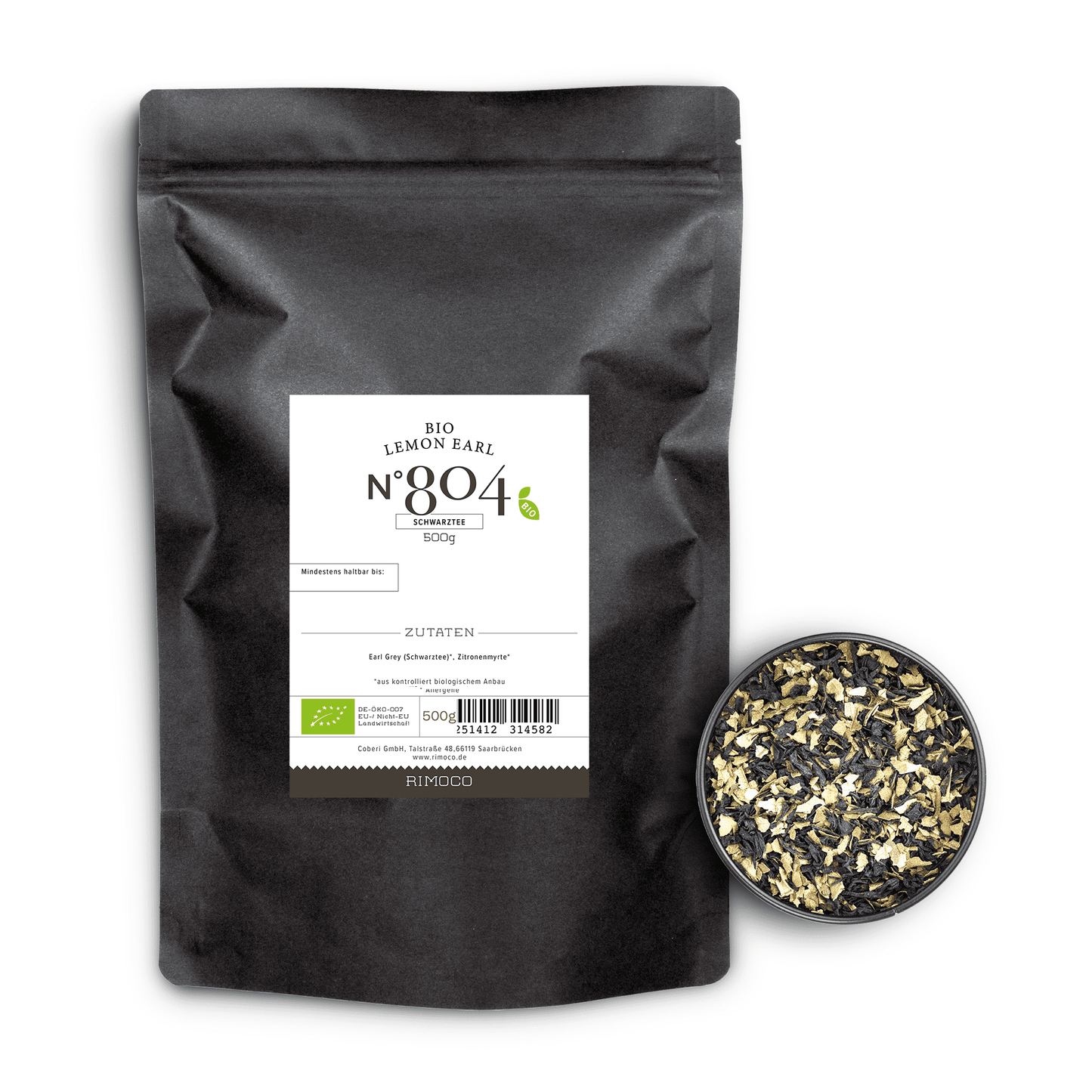 Bio Schwarztee Lemon Earl