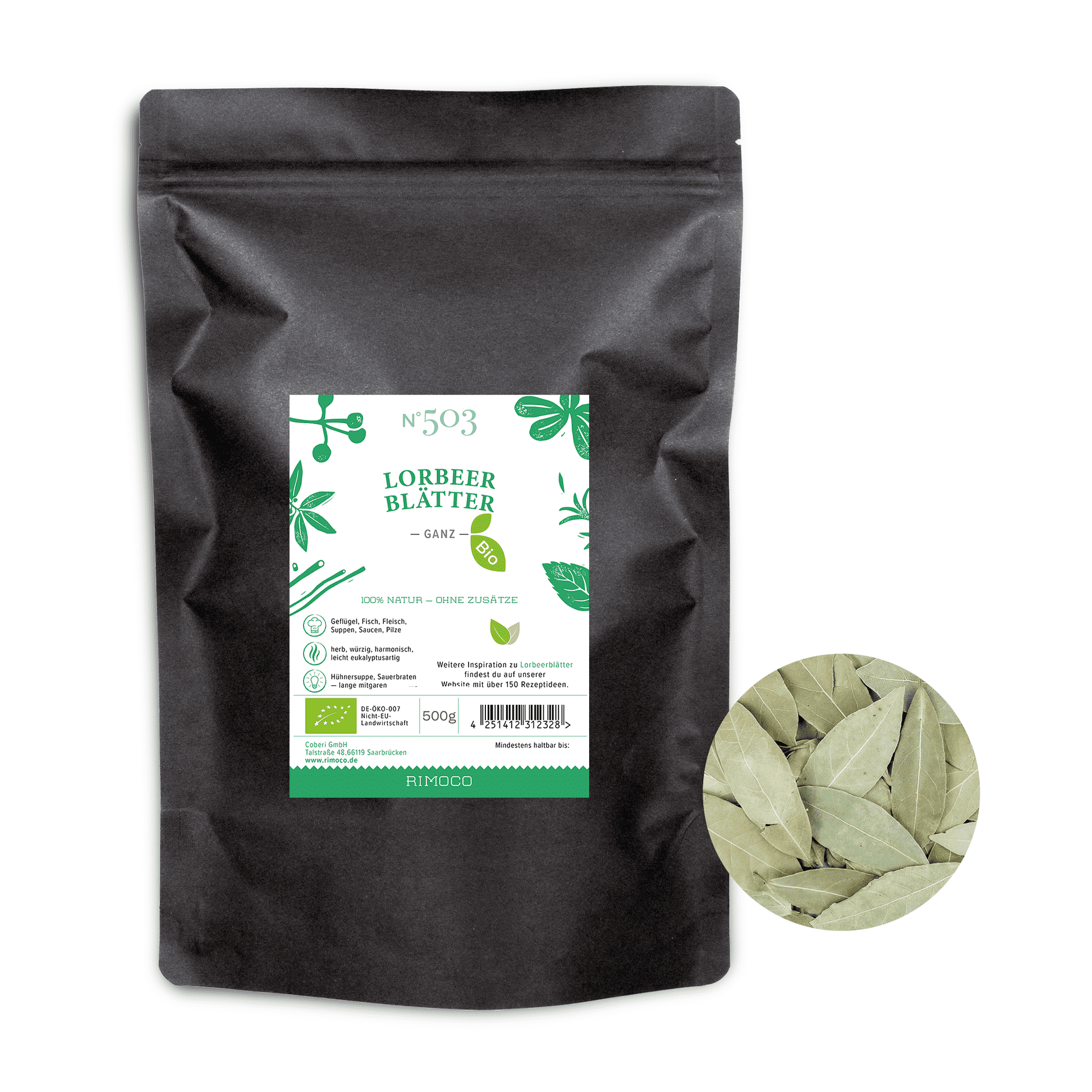 getrocknete lorbeerblätter aufbewahren Bio Lorbeerblätter N°503