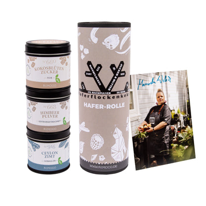 Haferflockenkekse Geschenkrolle von Manuela Wisbeck