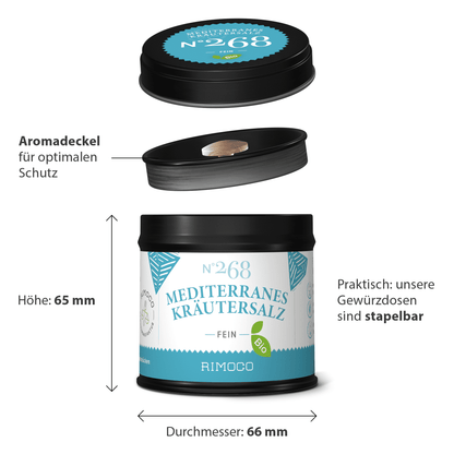 Bio Mediterranes Kräutersalz