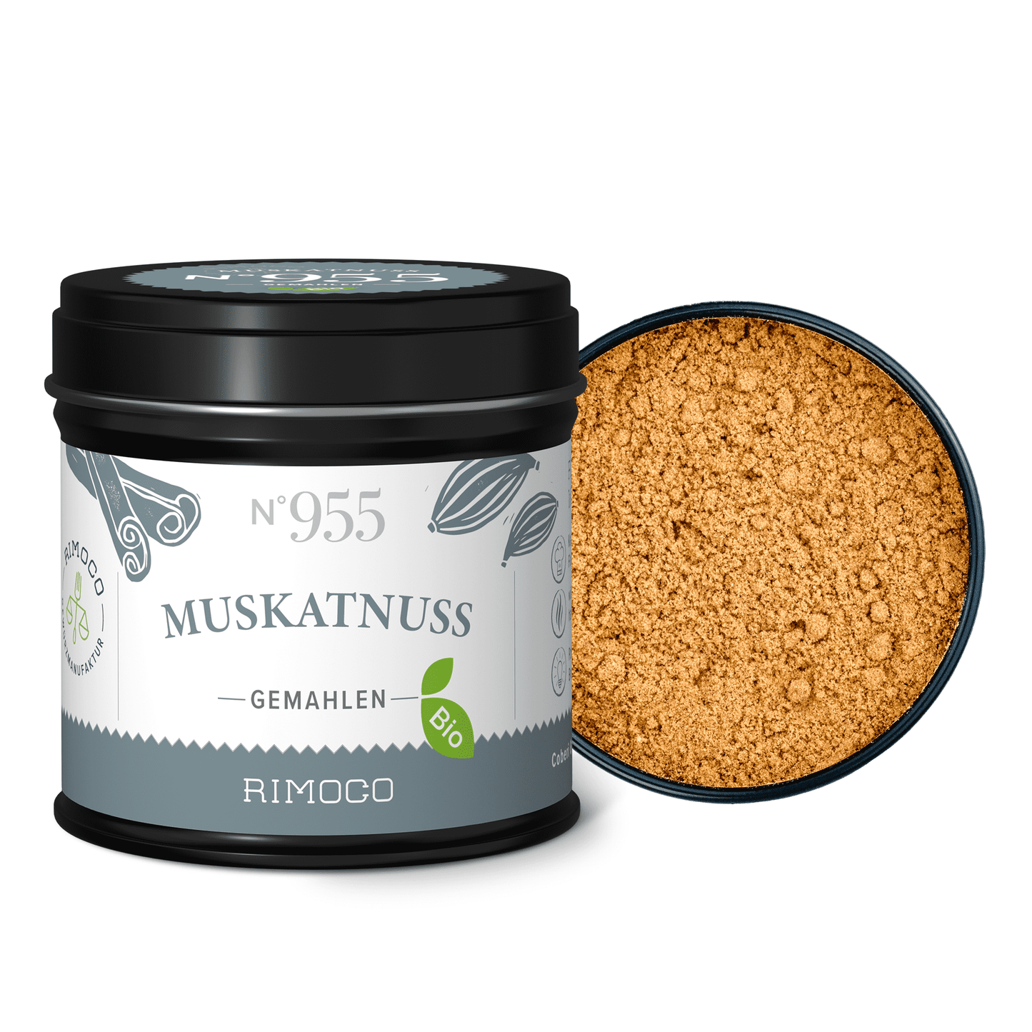 Bio Muskatnuss gemahlen