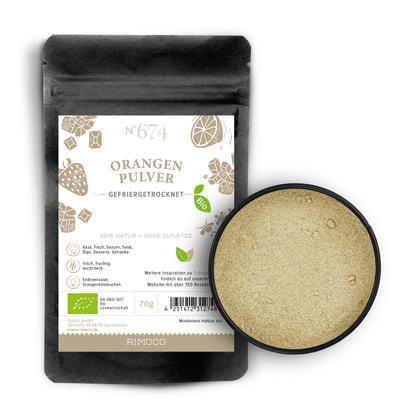 Bio Orangenpulver