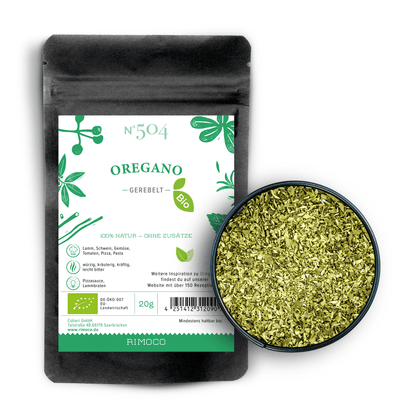 Bio Oregano gerebelt