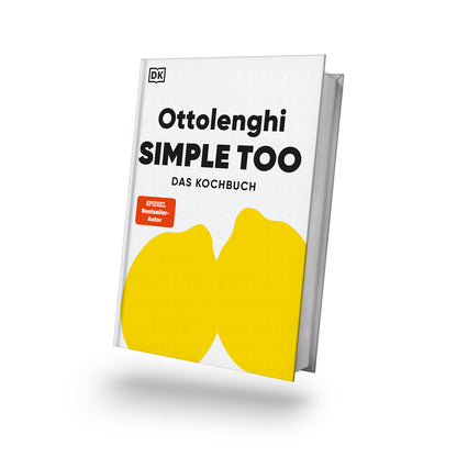 Ottolenghi Simple Too – Das Kochbuch mit den gelben Zitronen auf dem Einband.
