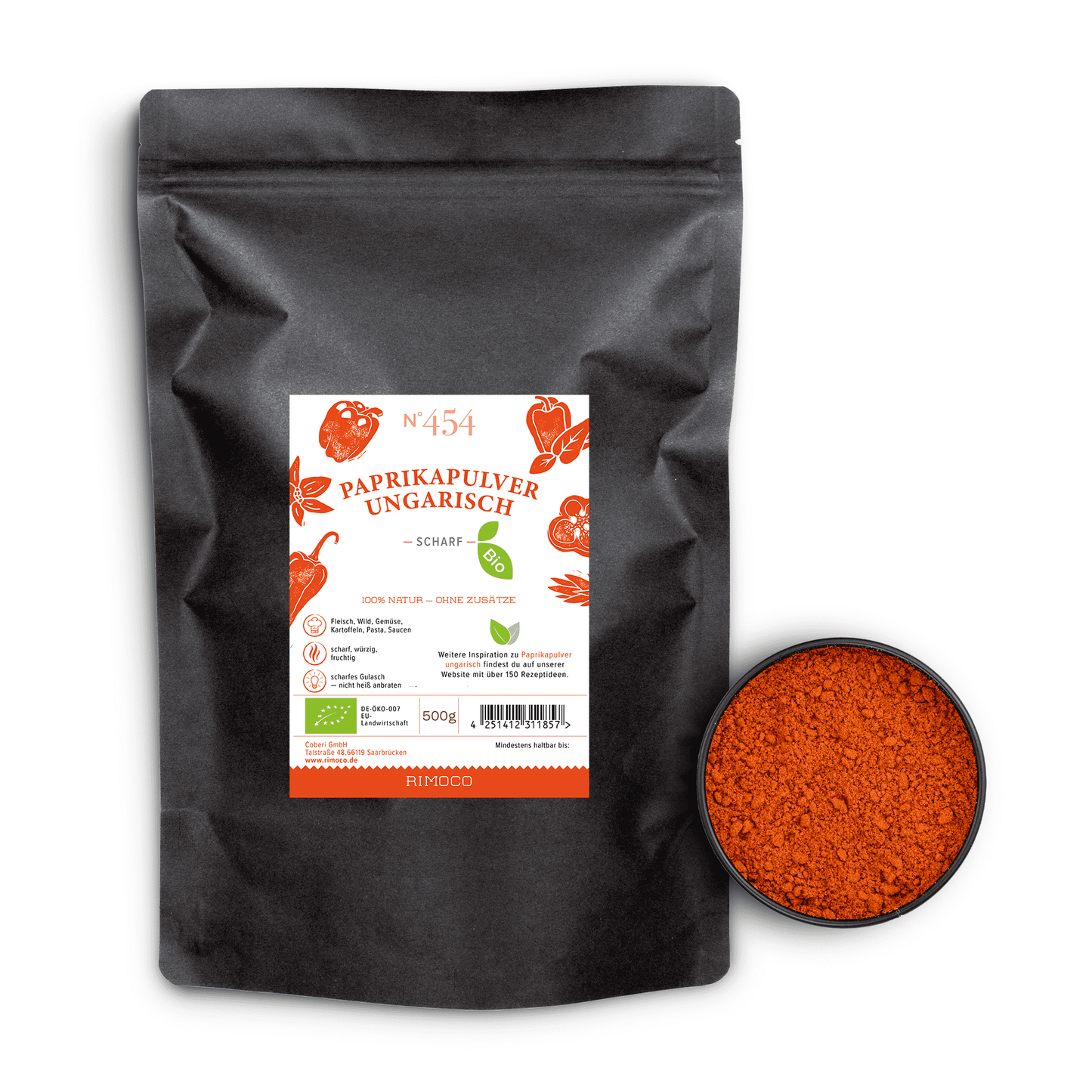 Bio Paprikapulver ungarisch scharf