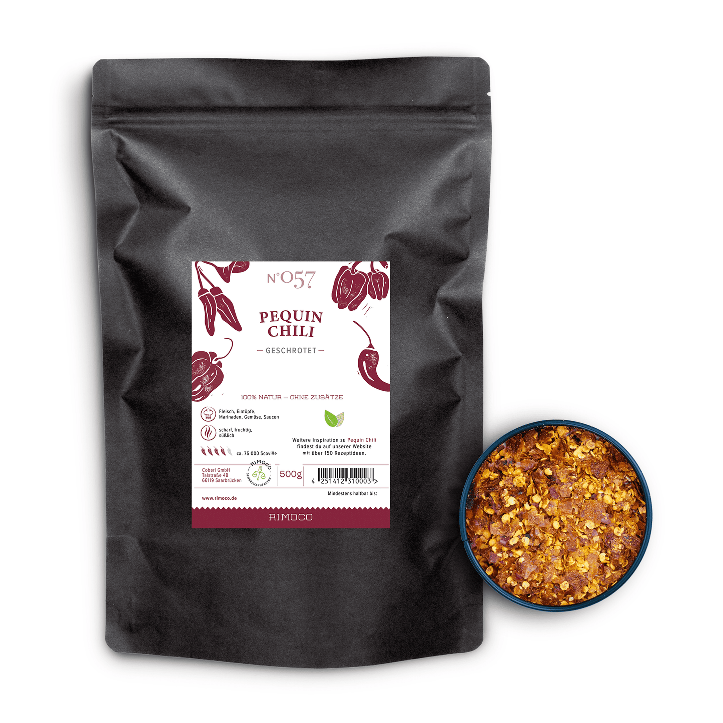 Pequin Chili gemahlen