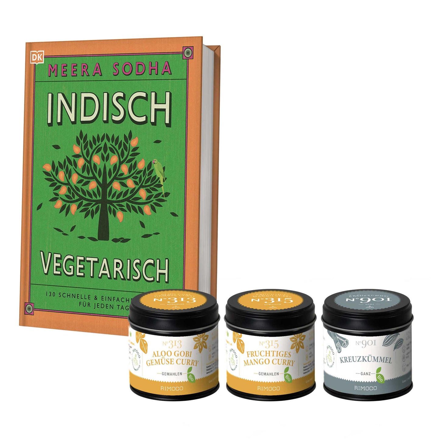 Geschenkset Indisch Vegetarisch