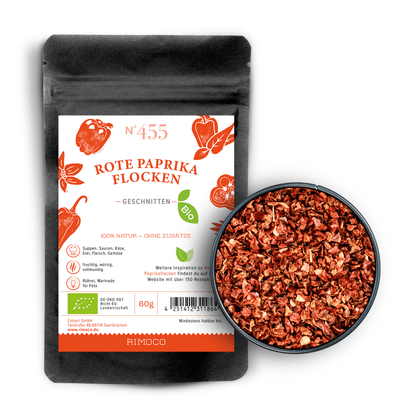 Bio Rote Paprikaflocken
