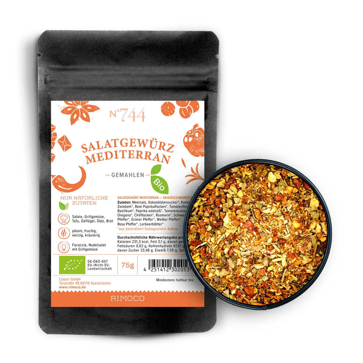 Bio Salatgewürz Mediterran