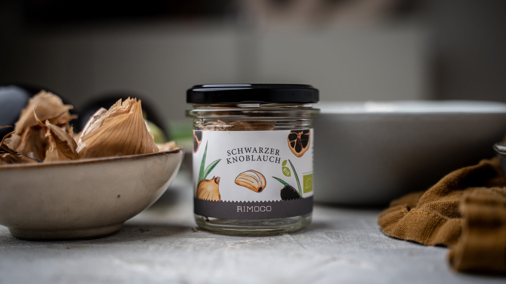 Bio Schwarzer Knoblauch