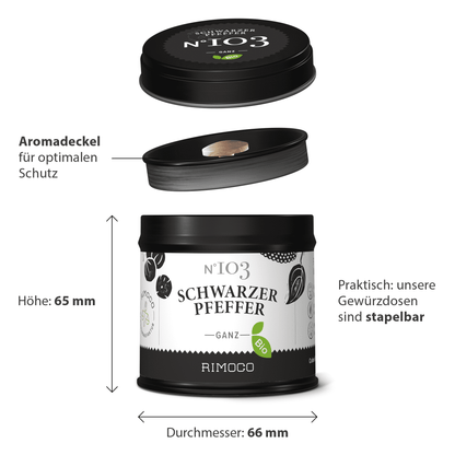 Bio Schwarzer Pfeffer
