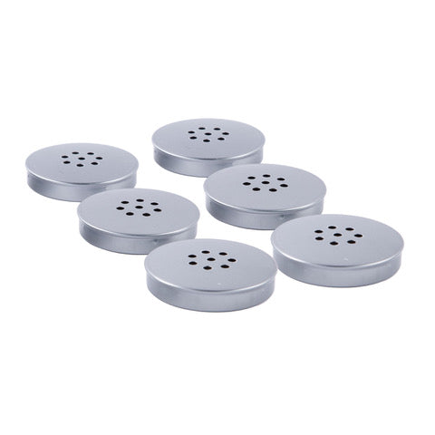 6 Streueinsätze für unsere Aromadosen