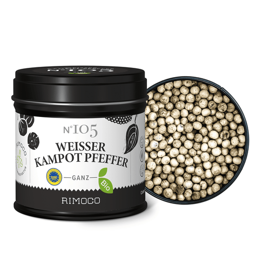 Bio Weißer Kampot Pfeffer