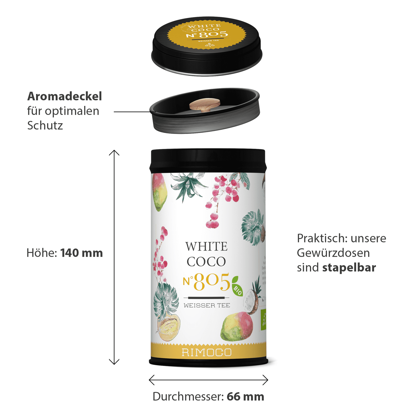 Bio Weisser Tee White Coco