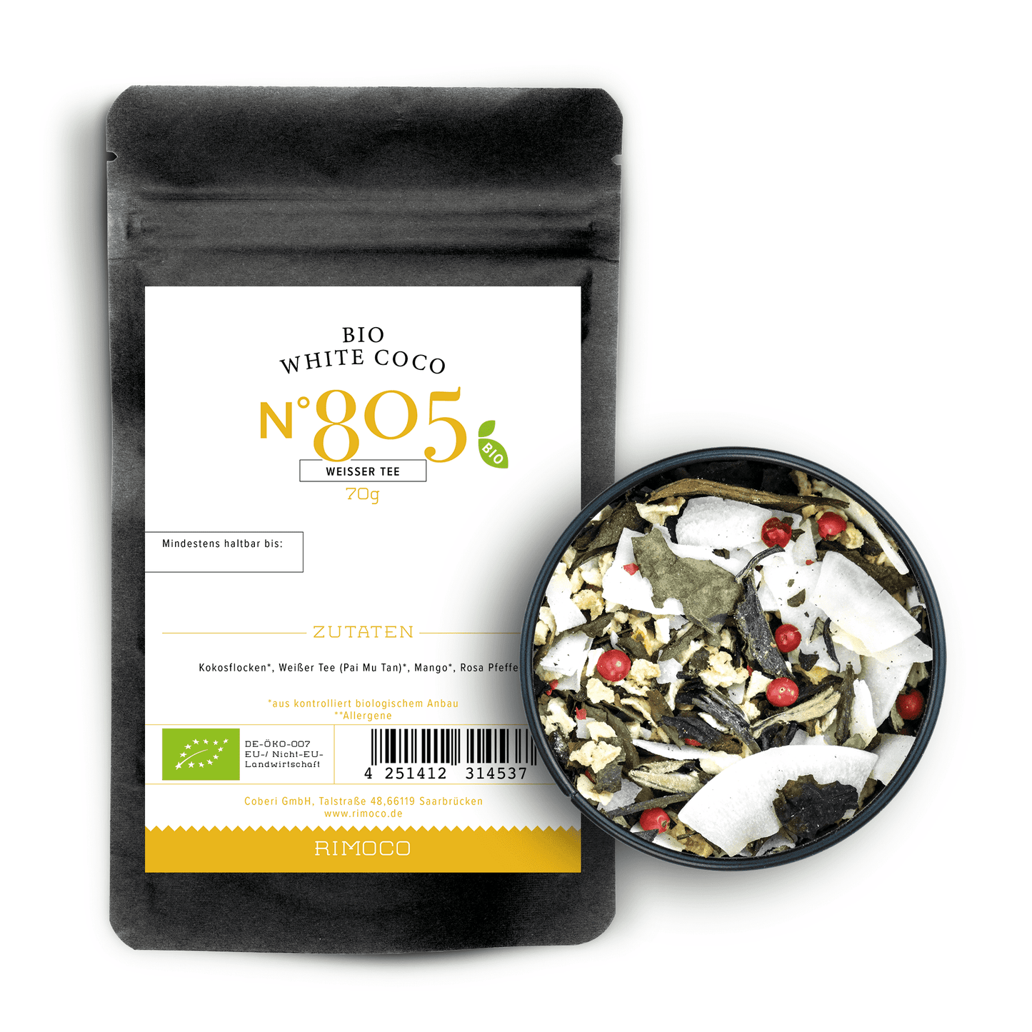 Bio Weisser Tee White Coco