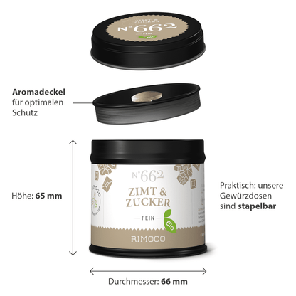 Bio Zimt Zucker