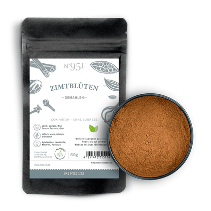 Zimtblüten gemahlen