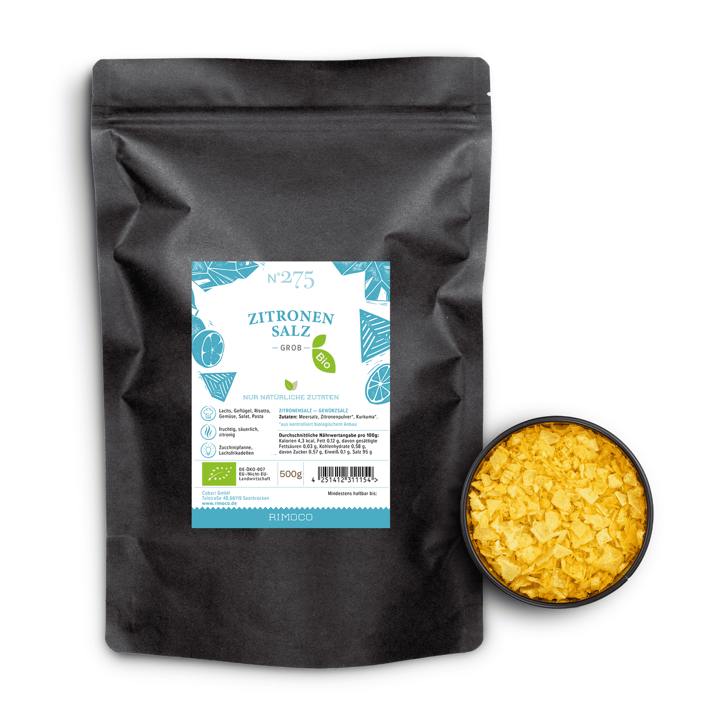 Bio Zitronensalz