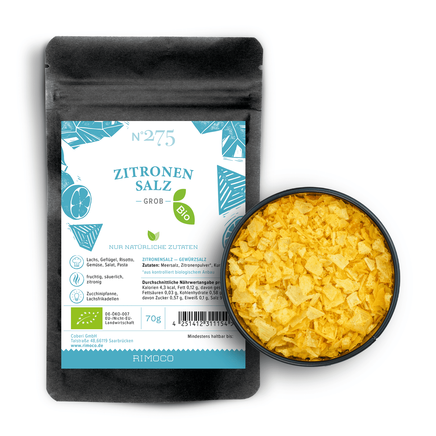 Bio Zitronensalz